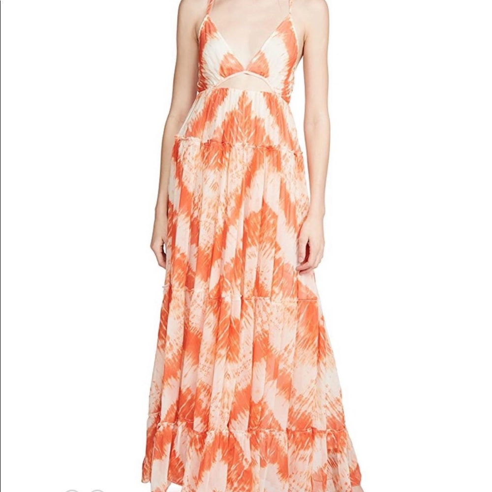 Rococo Sand Ilios tie dye maxi Dress size XS